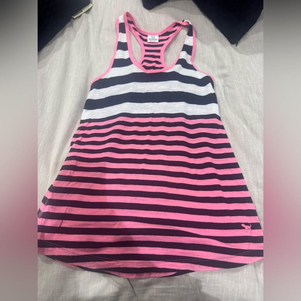 Pink Racerback Tank Top. Size XS.